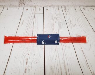 Couvre bâton glacé Taille & Retailles en tissu Bateaux-baleines