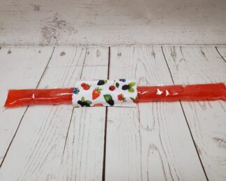 Couvre bâton glacé Taille & Retailles en tissu Petits Fruits