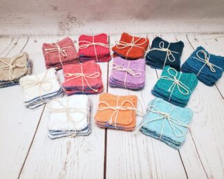Lingettes démaquillantes Taille & Retailles - choix de 13 couleurs
