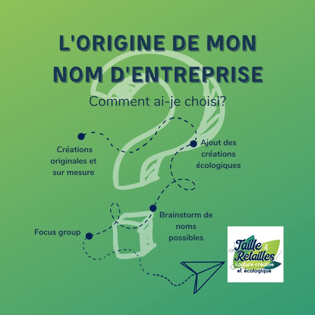 Pourquoi Taille & Retailles? Les origines de mon nom d'entreprise.