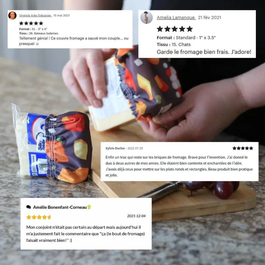 Couvre-fromage - Commentaires clients