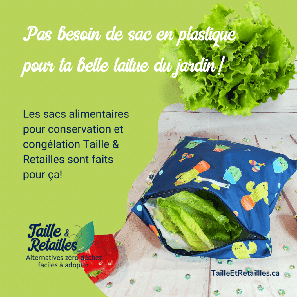 Sacs congélation - aussi pour légumes au frigo