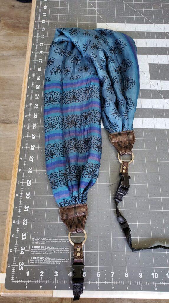 Service de couturière à Vaudreuil-Dorion : Remplacer le tissu d'une courroie de caméra