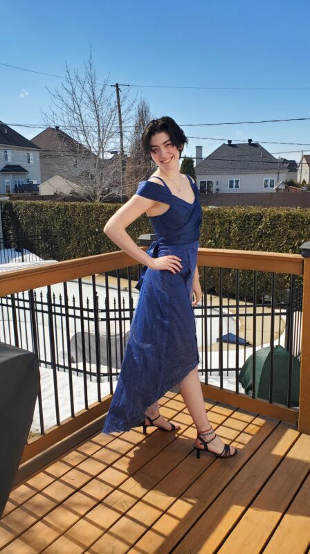 Service de couturière à Vaudreuil-Dorion : Confection d'une robe de bal sur mesure