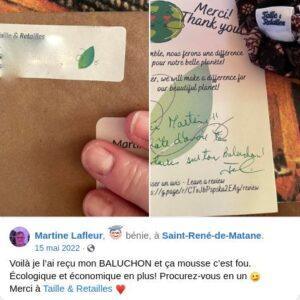Commentaire Baluchon Martine Lafleur 2022-05-22
