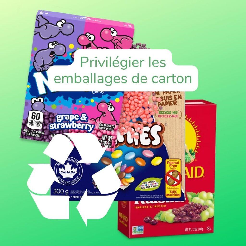 Halloween écoresponsable : privilégier les emballages de carton