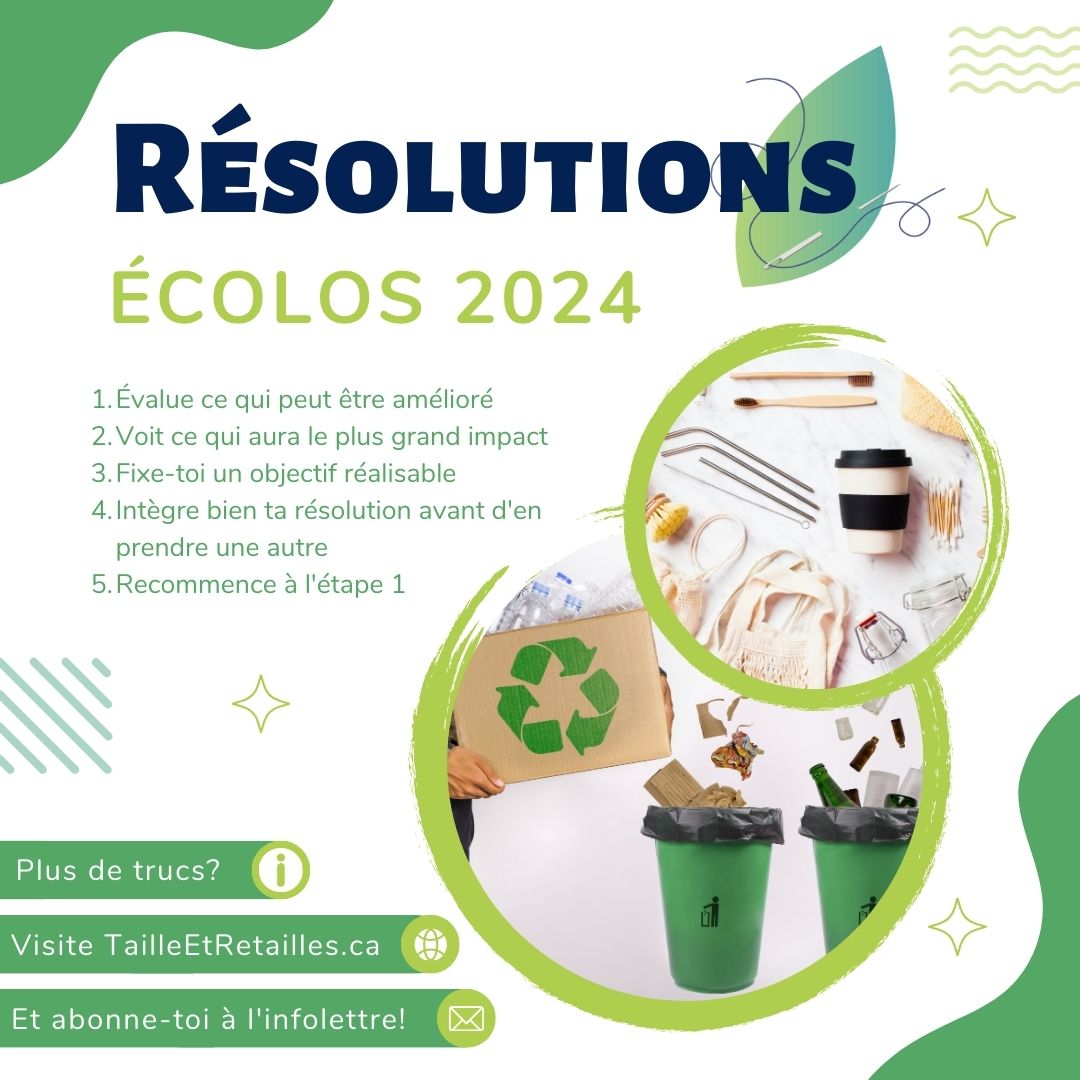 Résolutions écolos 2024 : le truc ultime!