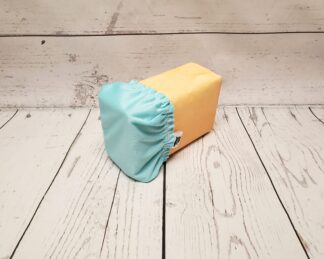 Couvre-fromage XL Taille & Retailles en tissu Aqua