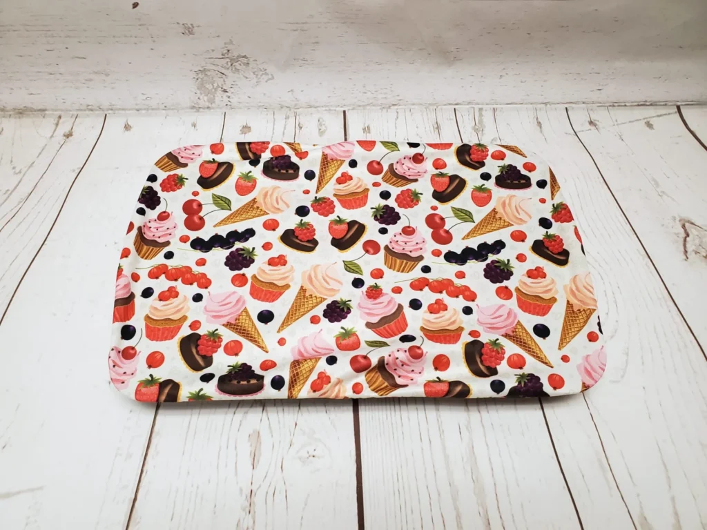 Couvre-bol rectangulaire (Lasagne) Taille & Retailles en tissu Petites gâteries