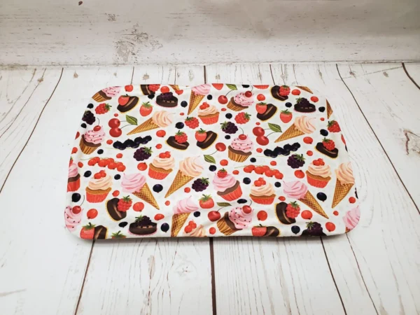 Couvre-bol rectangulaire (Lasagne) Taille & Retailles en tissu Petites gâteries