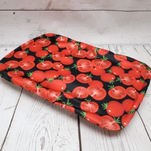 Couvre-bol rectangulaire format lasagne Taille & Retailles en tissu Tomates