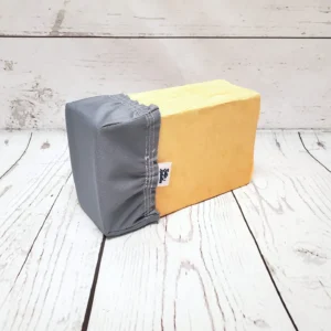 Couvre-fromage XL Taille & Retailles en tissu Gris souris