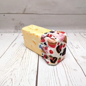 Couvre-fromage XL Taille & Retailles en tissu Petites gâteries - disponible sur commande