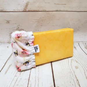 Couvre-fromage régulier Taille & Retailles en tissu Abeilles butineuses