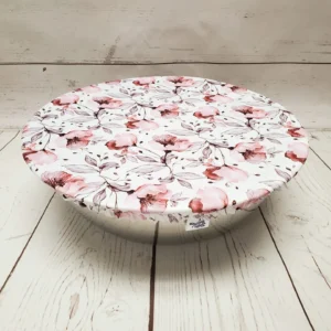 Grand couvre-bol Taille & Retailles en tissu Élégance Florale