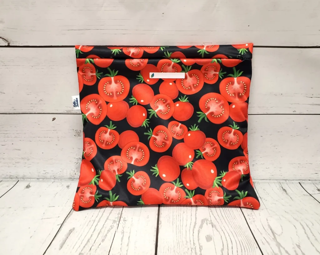 Grand sac alimentaire format congélation Taille & Retailles en tissu Tomates