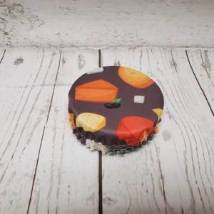 Mini couvre-bol Taille & Retailles en tissu Fromages