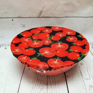 Moyen couvre-bol Taille & Retailles en tissu Tomates