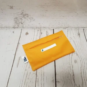 Sac à collation réutilisable Taille & Retailles en tissu Jaune soleil