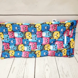 Sac à pain miche Taille & Retailles en tissu Chats colorés