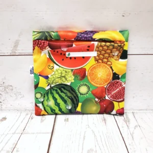 Sac sandwich Taille & Retailles en tissu Fruits