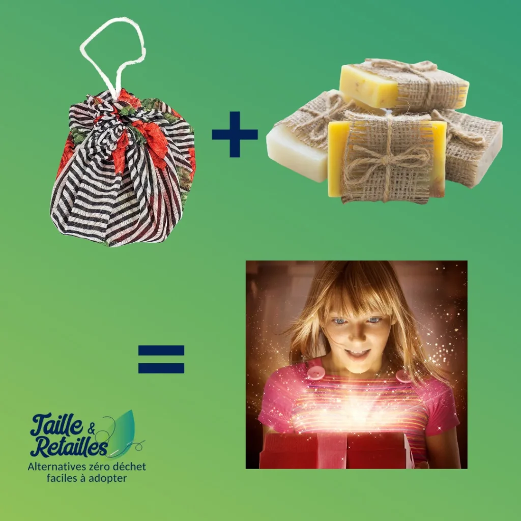 Baluchon et savon artisanal = cadeau génial