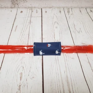 Couvre bâton glacé Taille & Retailles en tissu Bateaux-baleines