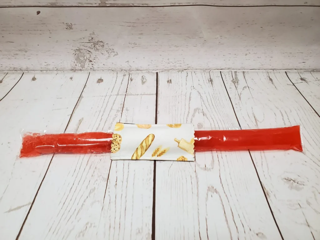 Couvre bâton glacé Taille & Retailles en tissu Boulangerie