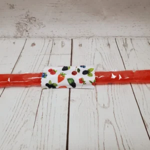 Couvre bâton glacé Taille & Retailles en tissu Petits Fruits
