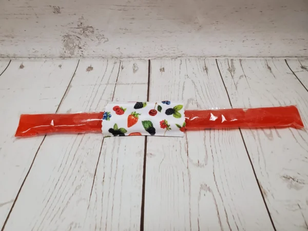 Couvre bâton glacé Taille & Retailles en tissu Petits Fruits