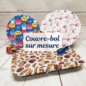 Couvre-bol sur mesure disponibles sur commande spéciale