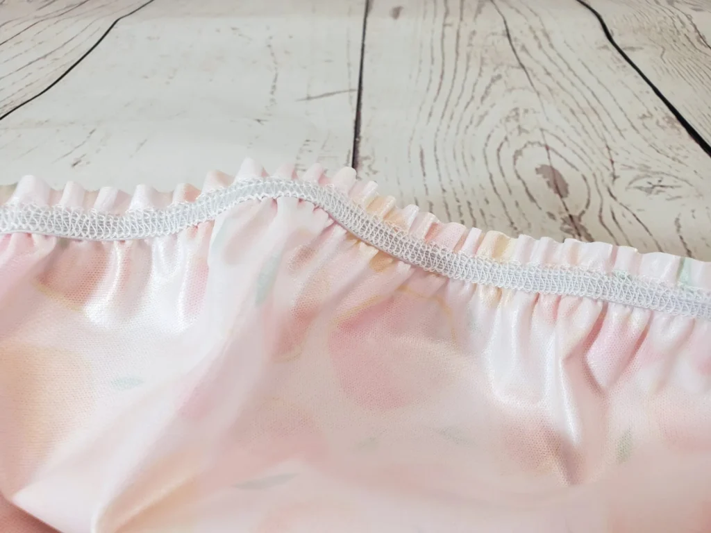 Couvre-bol Taille & Retailles - détail de la couture