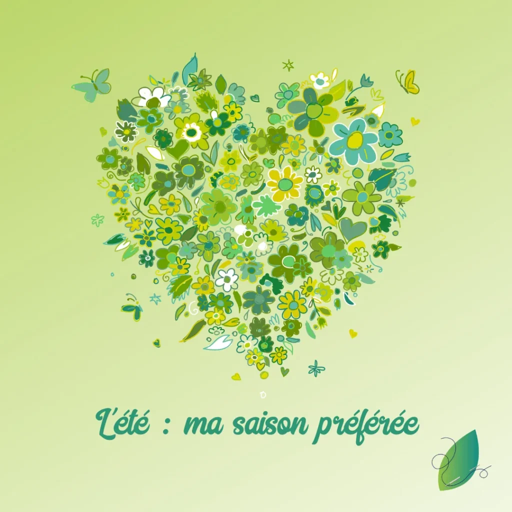 Fun fact : ma saison préférée est l'été