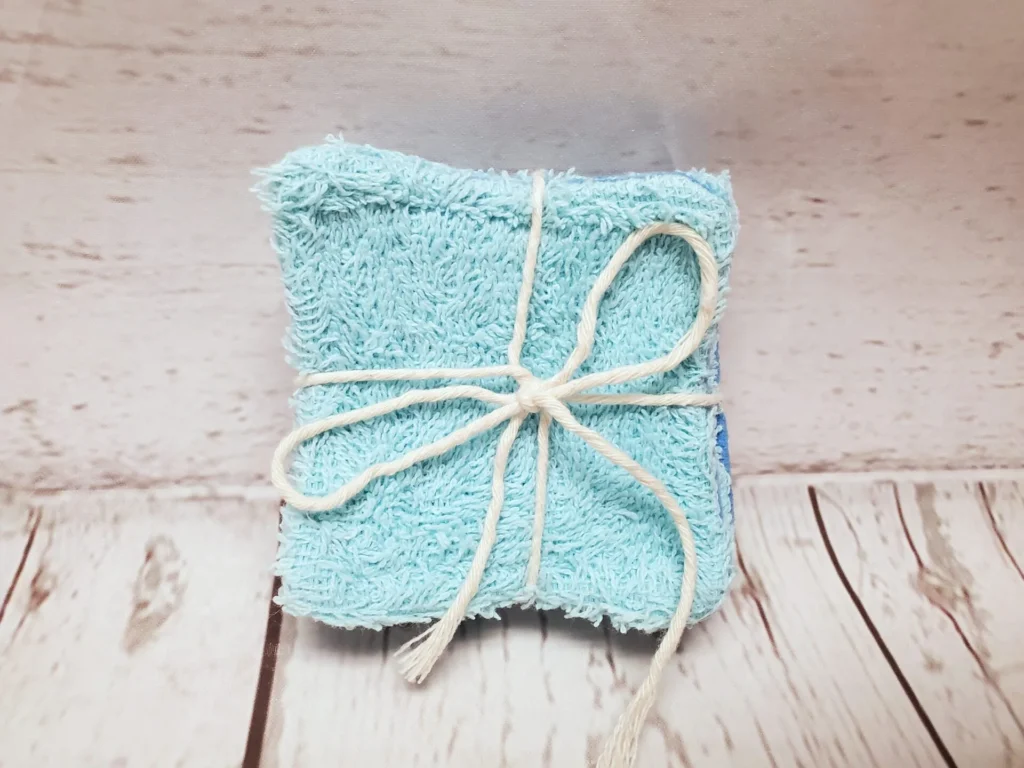 Lingettes démaquillantes Taille & Retailles - Bleu pâle