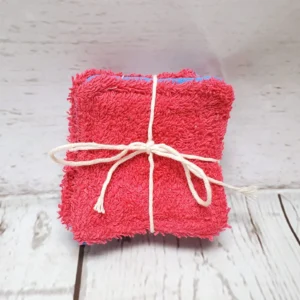 Lingettes démaquillantes Taille & Retailles - Fushia