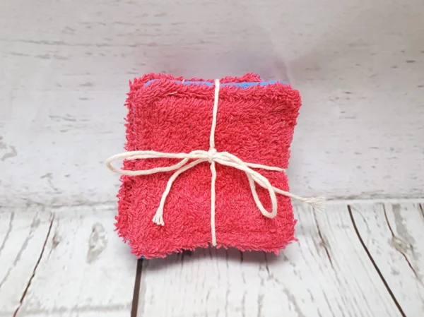 Lingettes démaquillantes Taille & Retailles - Fushia