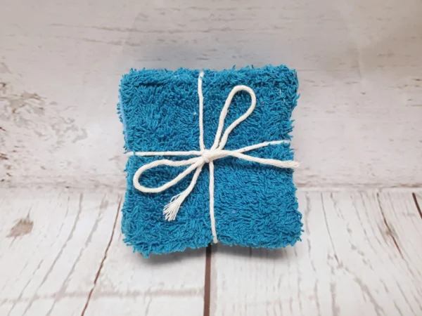 Lingettes démaquillantes Taille & Retailles - Turquoise