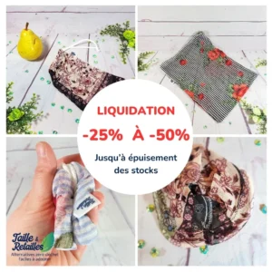 Liquidation sacs filet -25% à -50%