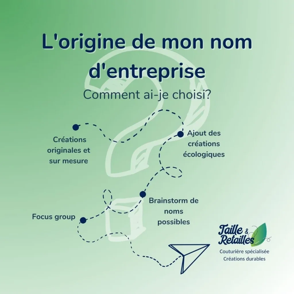 Pourquoi Taille & Retailles? Les origines de mon nom d'entreprise.