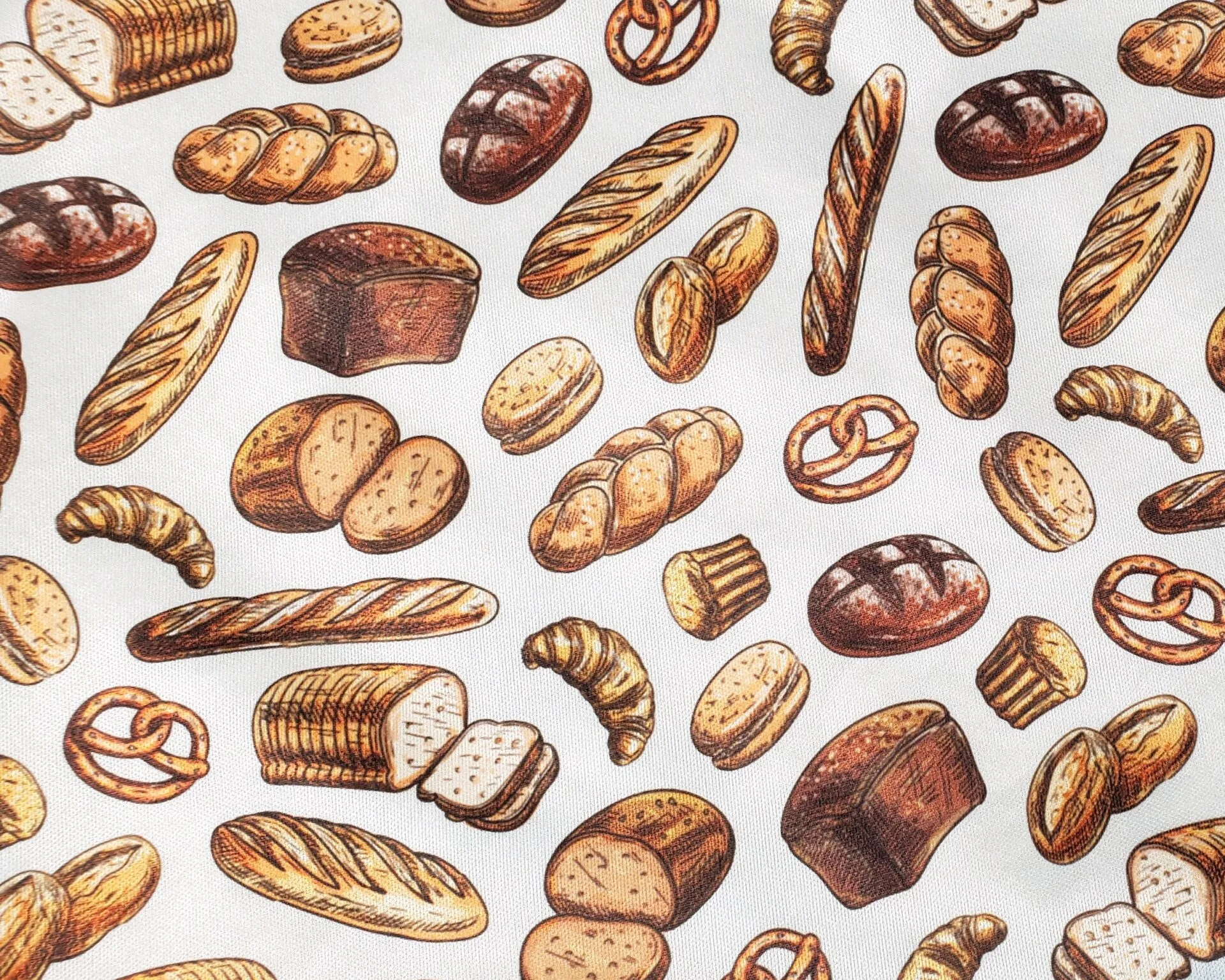 Imprimé tissu PUL 44. Pains