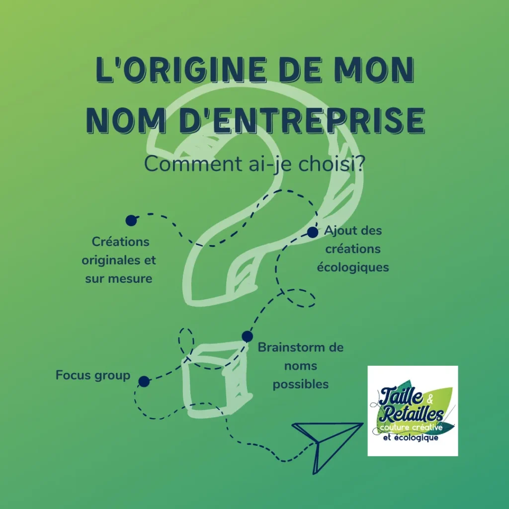 Pourquoi Taille & Retailles? Les origines de mon nom d'entreprise.