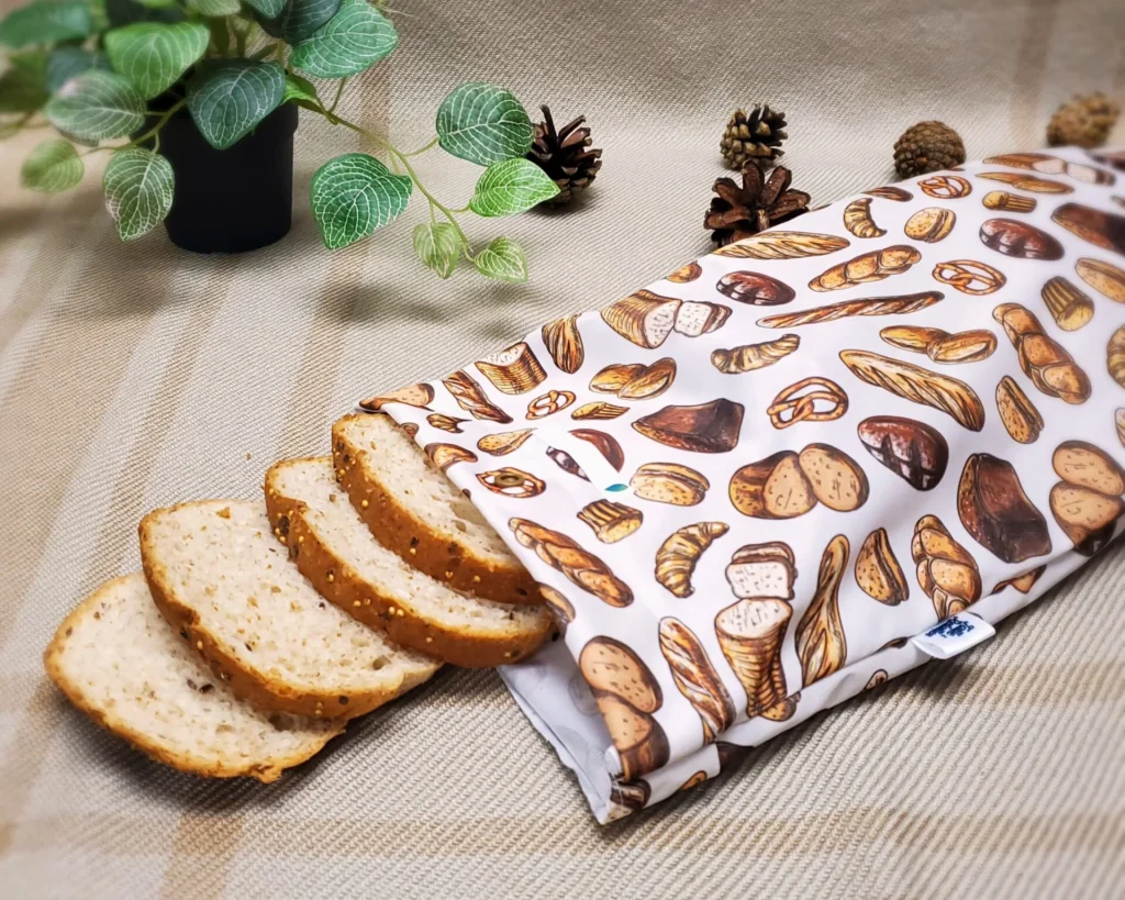 Sac à pain miche Taille & Retailles zoom sur ouverture