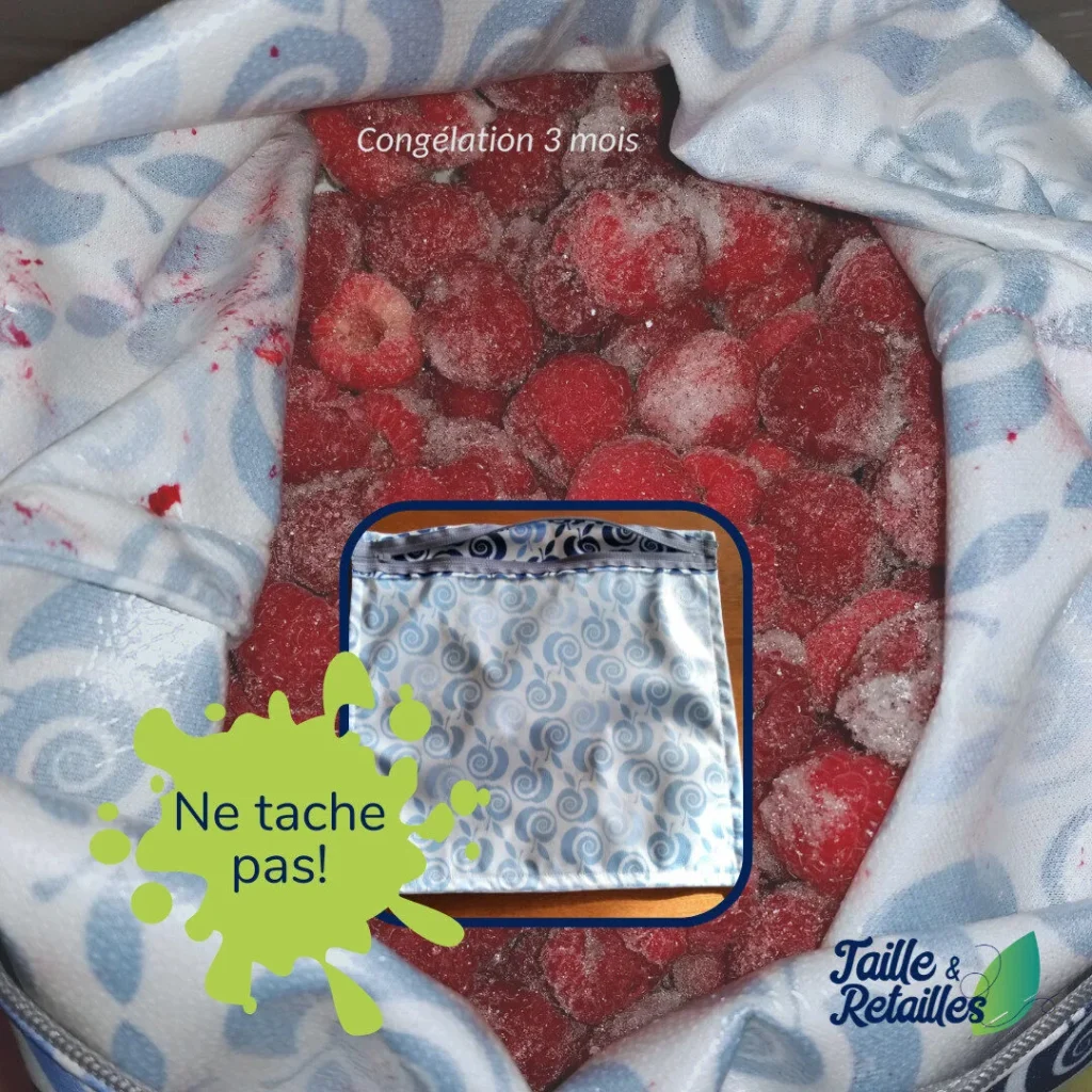 Sacs congélation ne tachent pas