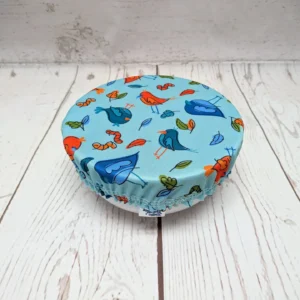 Petit couvre-bol Taille & Retailles en tissu Festin d'oiseaux