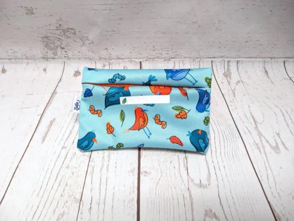 Sac collation Taille & Retailles en tissu Festin d'oiseaux