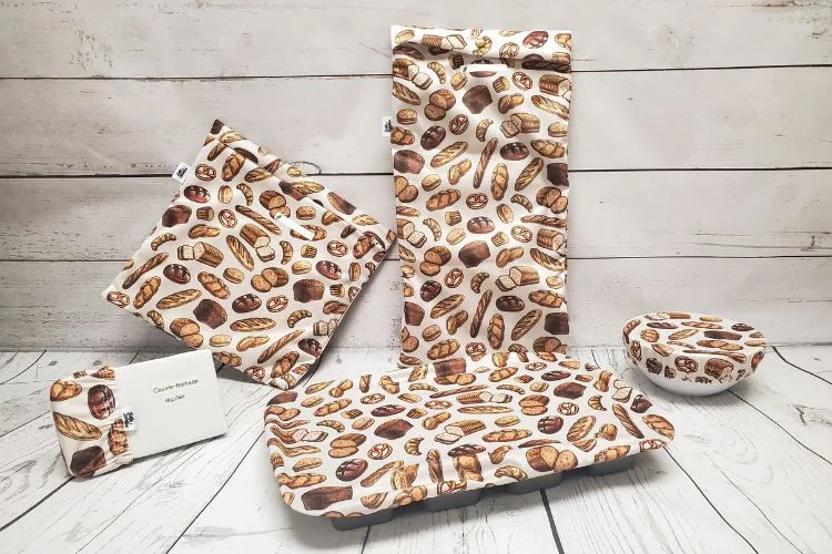 Ensemble de produits Taille & Retailles en tissu Pains - blog