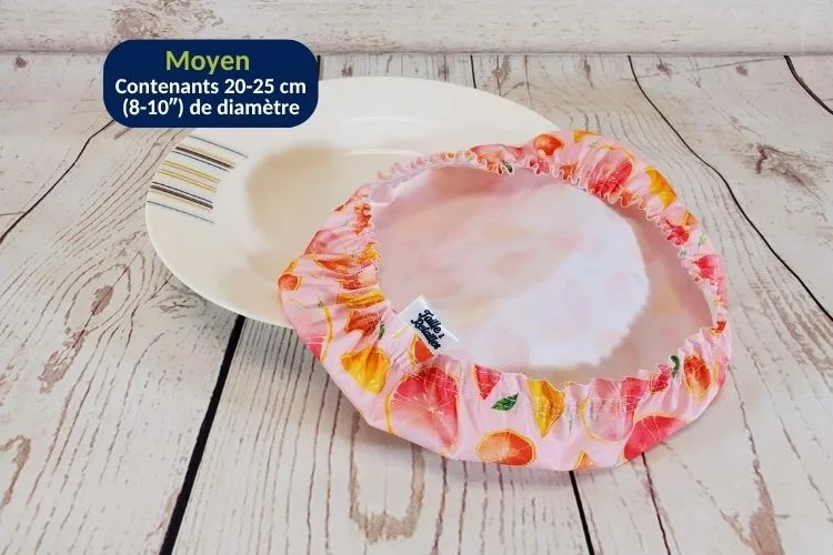 Moyen couvre-bol Taille & Retailles à l'envers avec dimensions - blog