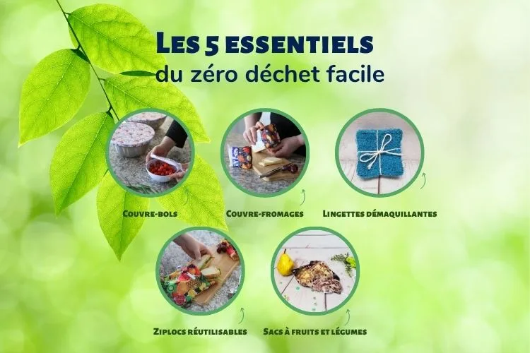Les 5 essentiels du zéro déchet facile - Blog