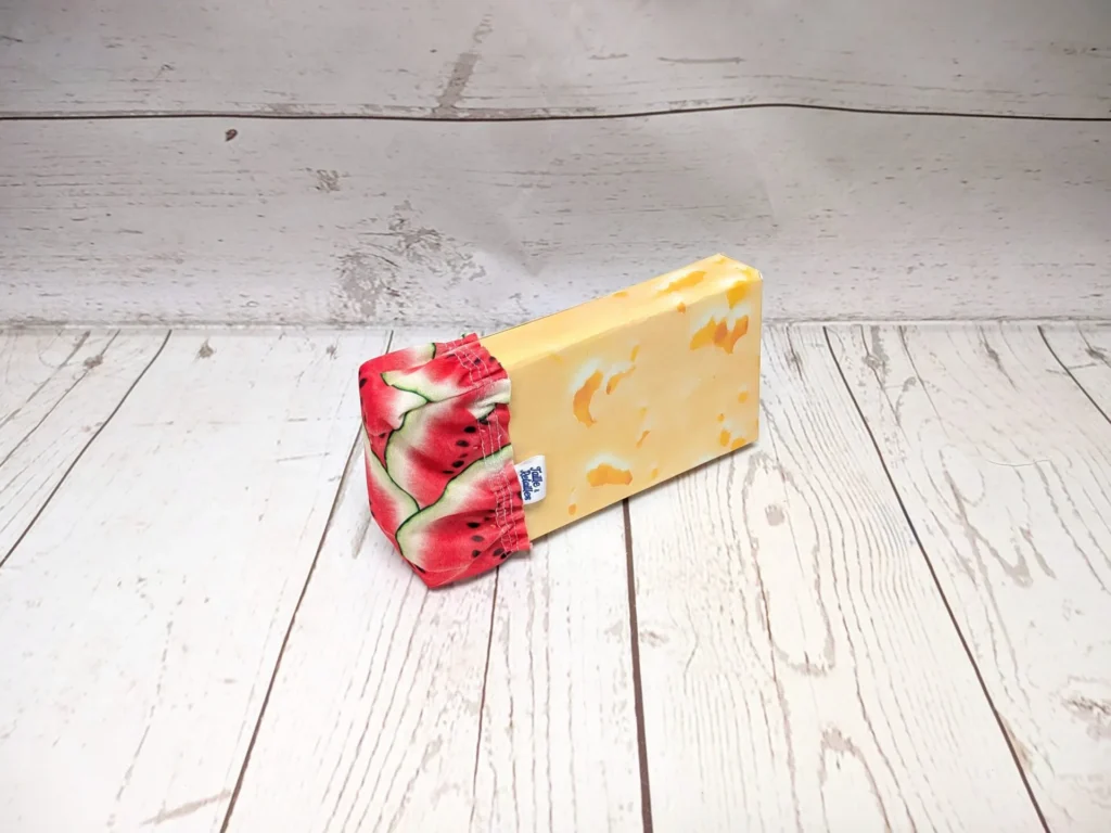 Couvre-fromage régulier Taille & Retailles en tissu Melons juteux
