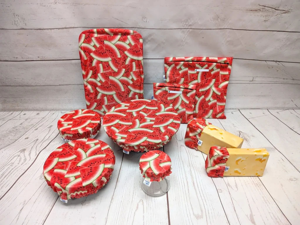 Ensemble de produits Taille & Retailles en tissu Melons juteux
